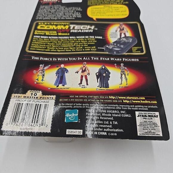 1998 Hasbro Star Wars Episode‎ 1 Watto Action Figure - Picture 4 of 7